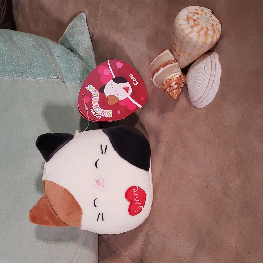 Squishmallows  - Cam the Calico Cat 5" Valentine